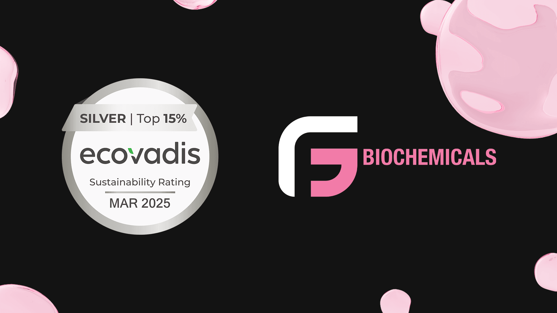 GFBiochemicals is proud to share that it has obtained Ecovadis Silver rating